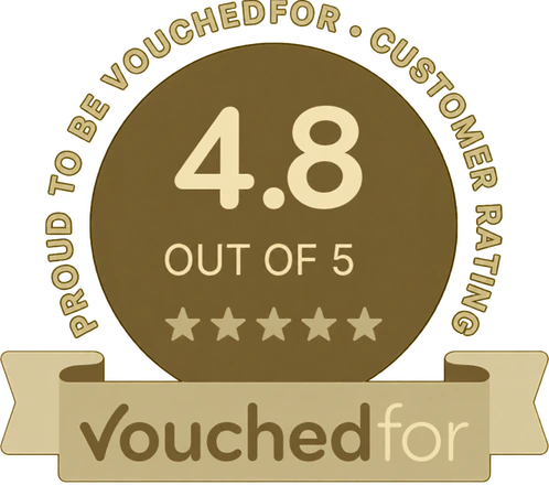 Rated 4.8 out of 5 on VouchedFor — Andrew Rankin